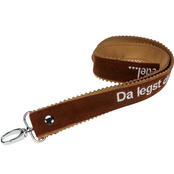 Custom Leather Lanyards 1