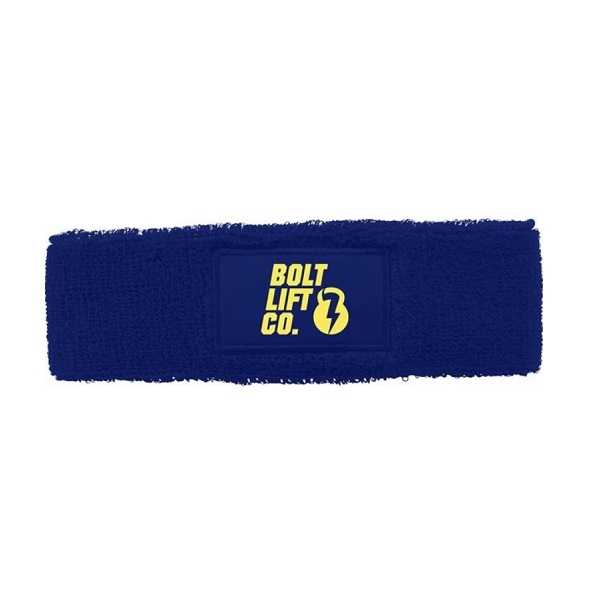 Sweatband with Patch 1