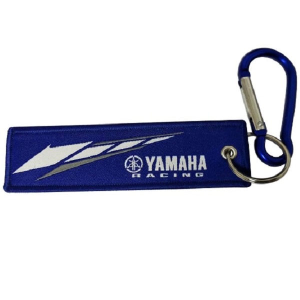 Embroidered Keychain With Aluminum Carabiner