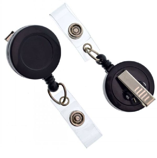 Metal Pull Reel With Swivel Alligator Clip