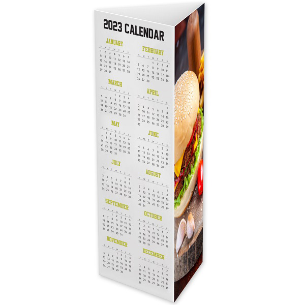 Custom Table Tent Calendars