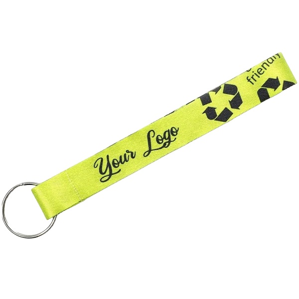 Eco rPET Lanyard Keychains 1