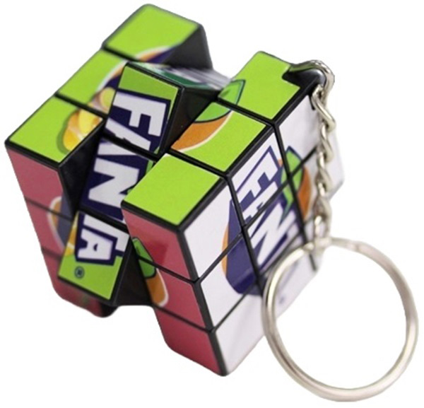 Mini Magic Cube Keychains 1