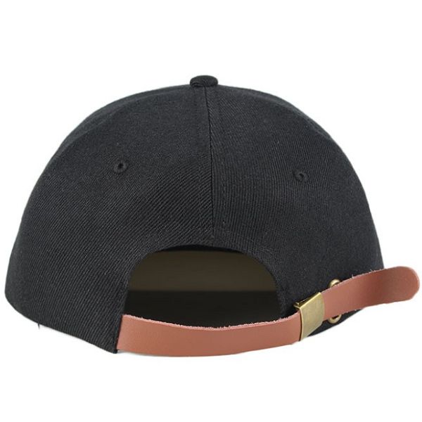 Caps With Leather Strap