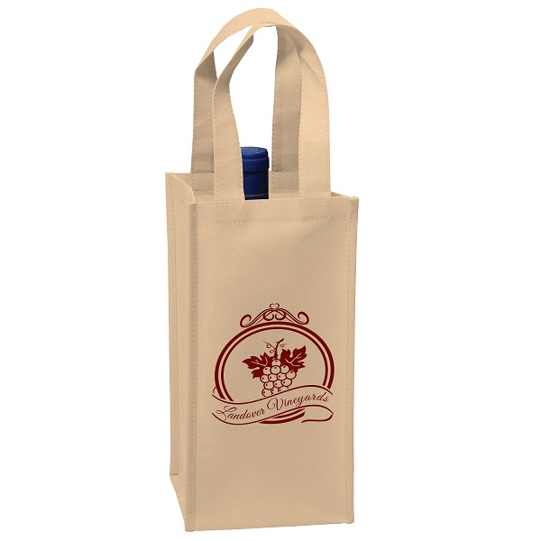 Personalized Recycled Wine Bags